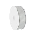 SHIMMER RIBBON WITH WIRED METALIC EDGE