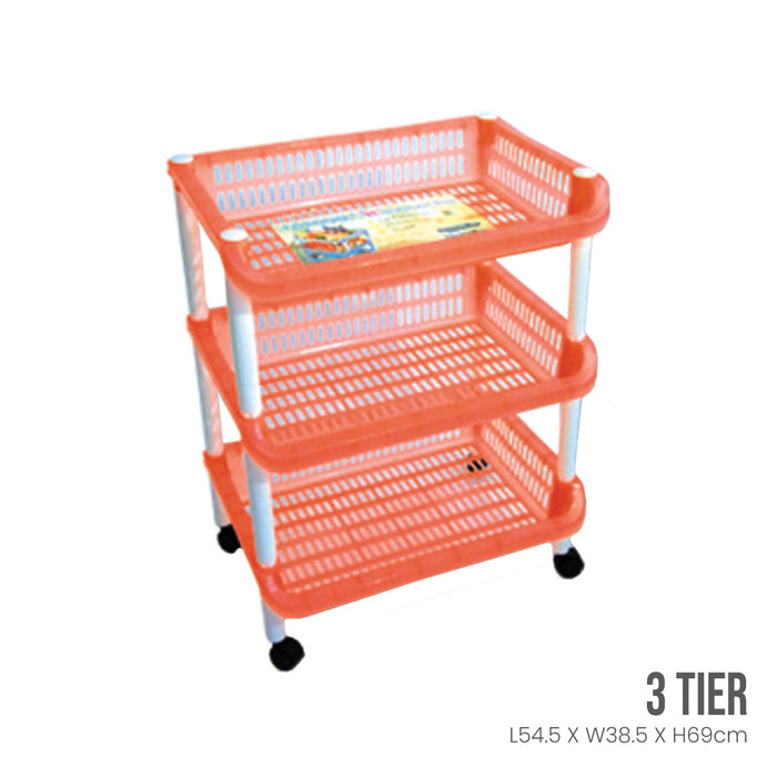 SHUNO 3 TIER STORAGE BASKET - L (995-3)
