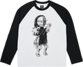 SIBERIAN GIRL RAGLAN BLACK / WHITE