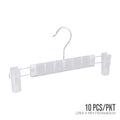 SKIRT HANGER (10PC/PKT) WHITE #2012 (HFH2060W)