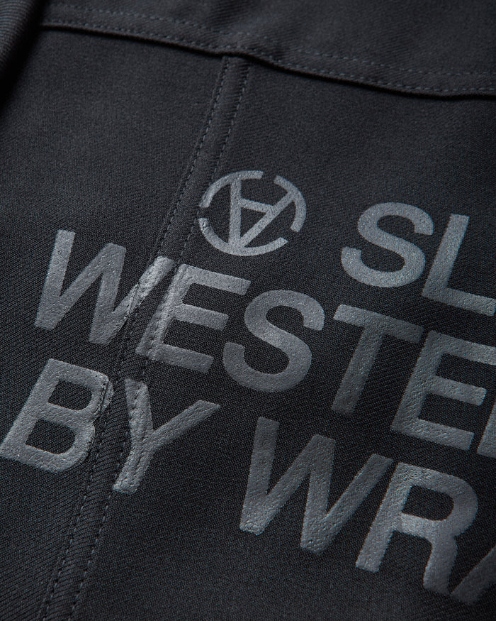Wrangler Slam Jam X Wrangler Wrancher Jacket Black Coats and Jackets Jackets WRXMW002FA02 BLK0001