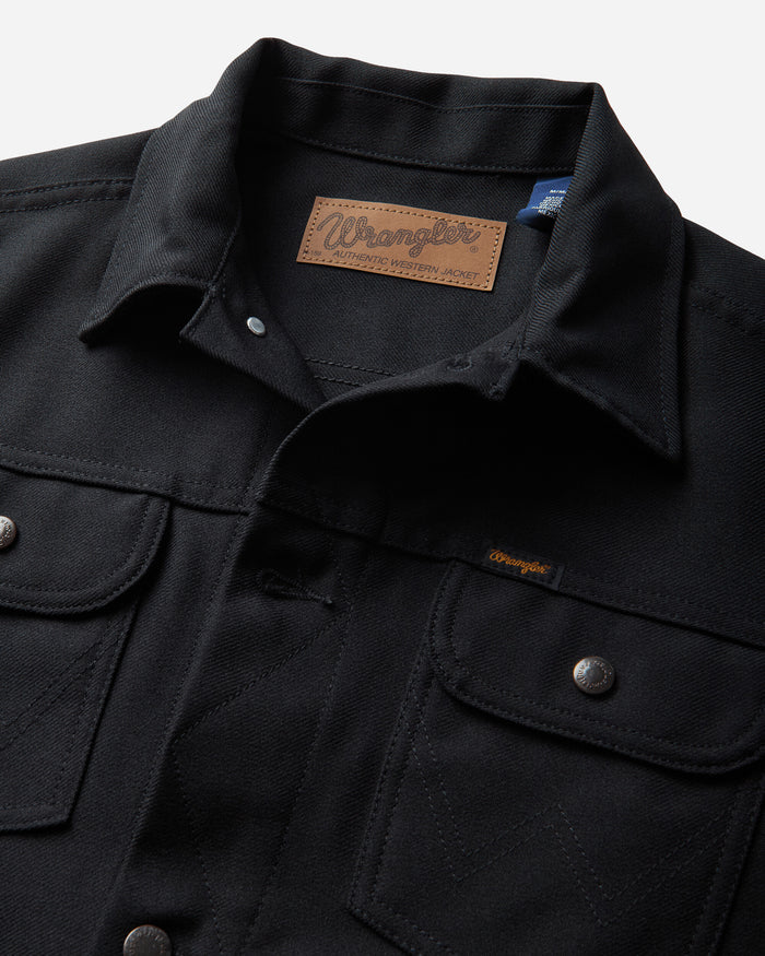 Wrangler Slam Jam X Wrangler Wrancher Jacket Black Coats and Jackets Jackets WRXMW002FA02 BLK0001