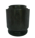 Small/Keepsake 1 Cubic Inch Black Estate Natural Marble Urn for Cremation Ashes