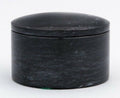 Small/Keepsake 3 Cubic Inch Black Estate Natural Marble Urn for Cremation Ashes