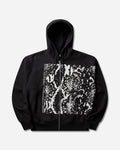 Stüssy Snakeskin Zip Hood Black Sweatshirts Zip-Ups 1975199SJ BLACK