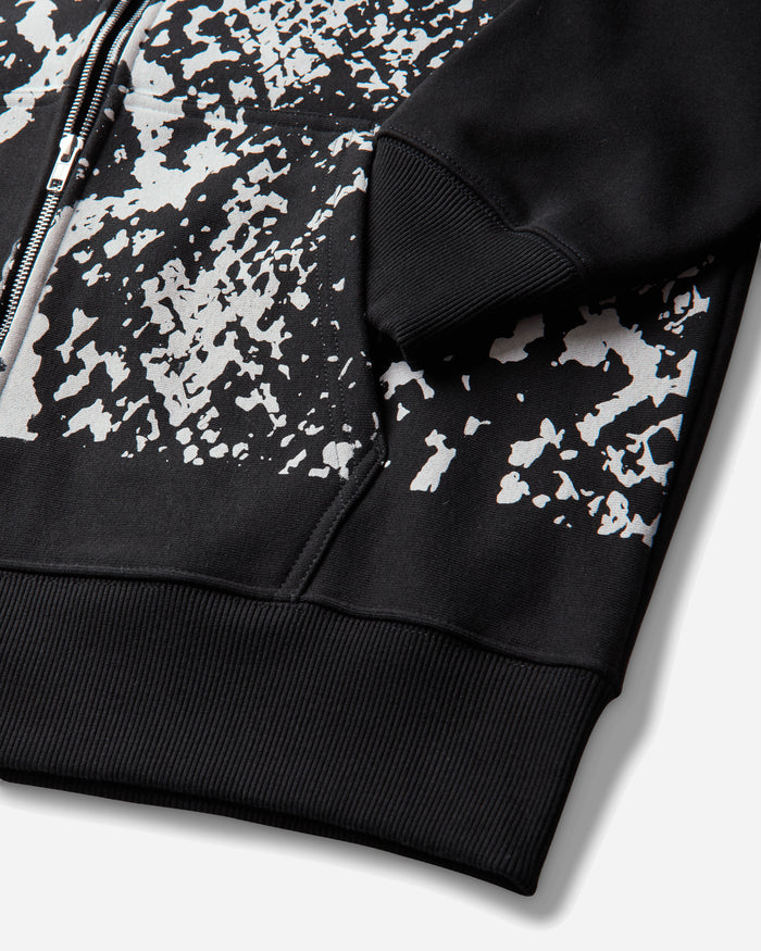 Stüssy Snakeskin Zip Hood Black Sweatshirts Zip-Ups 1975199SJ BLACK
