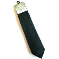 Solid Bottle Green Necktie