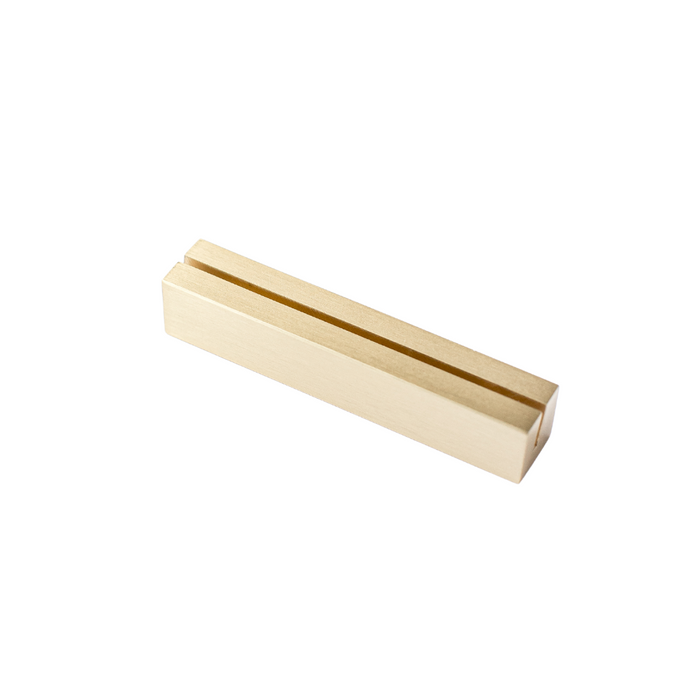 Solid Brass Card Holder for Notes, Photos & Place Cards