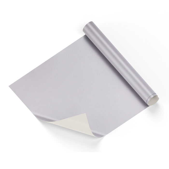 Solid Metallic Silver Wrapping paper