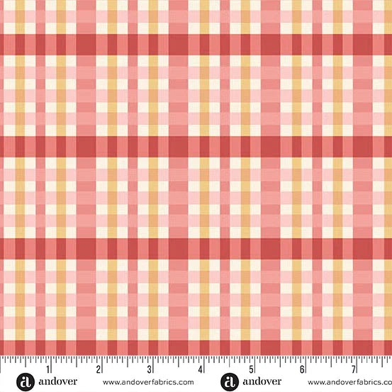 Sparrow Falls - Check Cinnamon Red - A-10384-R
