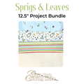 Sprigs & Leaves - Fabric Bundle | Four 12.5" x WOF