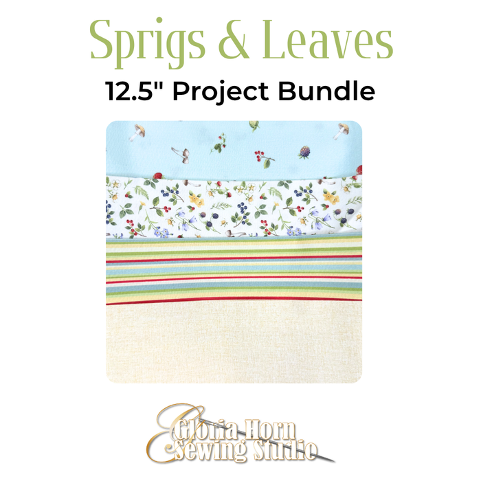 Sprigs & Leaves - Fabric Bundle | Four 12.5" x WOF