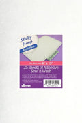 Sticky Hoop™ Pre-Cut Stabilizer - Adhesive Sew N Wash 10.5" x 16"