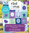Stitch Your Flower Garden - Machine Embroidery - USB
