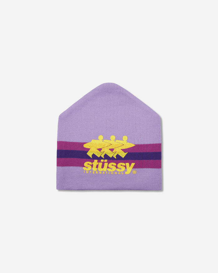 Stüssy Stripe Ski Beanie Purple Hats Beanies 1321276SJ 0809