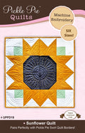 Sunflower Quilt - Machine Embroidery