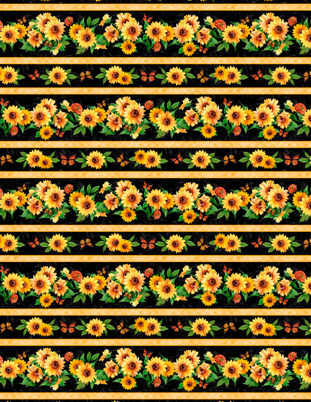 Sunshine Whispers - Repeating Stripe Multi - 3080 28652 597