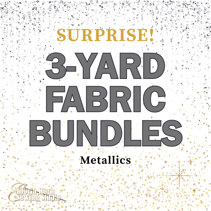 Surprise! Metallic 3-Yard Fabric Bundles