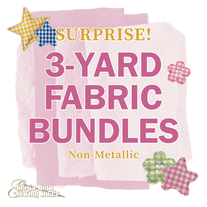 Surprise! Non-Metallic 3-Yard Fabric Bundle