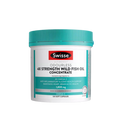 SWISSE Ultiboost Odourless 4 x Strength Wild Fish Oil Concentrate 120 Capsules - myernk