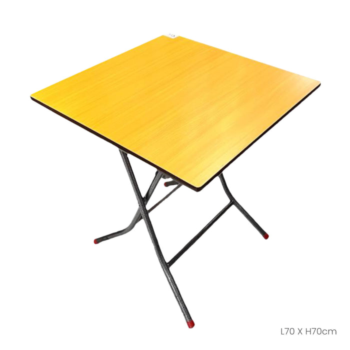 TABLE FOLDABLE 70X70CM DFW (HFH6502)