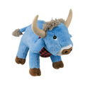 Tall Tails Crunch Blue Ox Squeaker Dog Toy