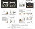 Tanglewood - Book Panel White Multi -DP29288-10