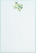 Texas in Bluebonnets Watercolor Notepad