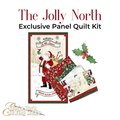 The Jolly North - Gloria's Exclusive Panel Quilt Kit