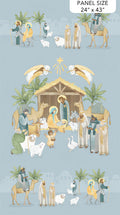 The Nativity - Nativity Panel Blue Multi - DP28990-42