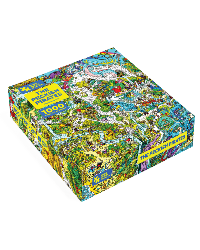 The Peckish Pirates - 1,000-Piece Magic Jigsaw Puzzle