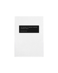 A minimalist book cover for 'The Sound of Fashion Thinking' by Jonathan Keesler, published by Sterling Press. The cover is a textured white paper with a solid black rectangular label in the upper-middle section containing the white text.