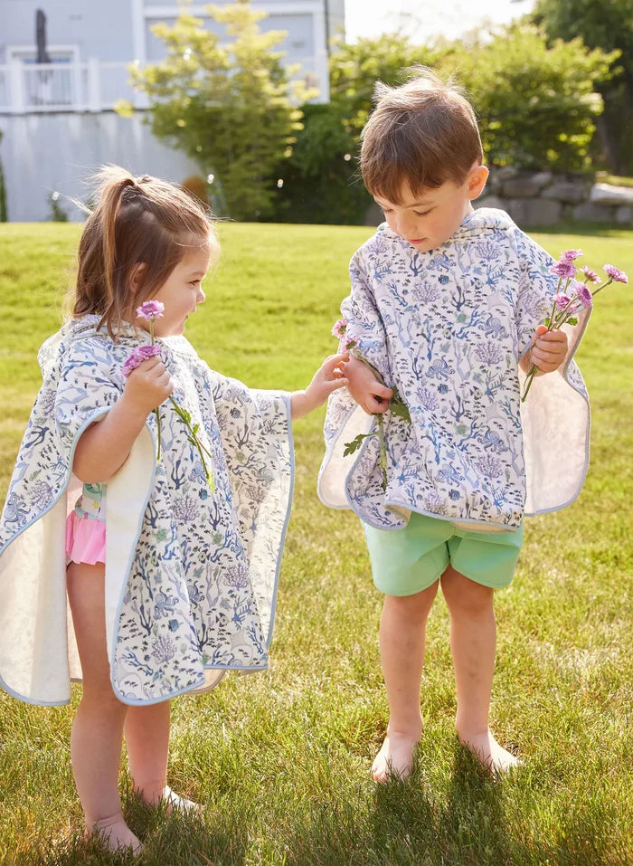 TIMO + VIOLET Coral Reef Swim Poncho