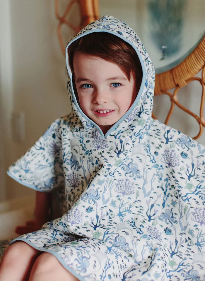TIMO + VIOLET Coral Reef Swim Poncho