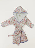 TIMO + VIOLET Rosy Coral Reef Bathrobe