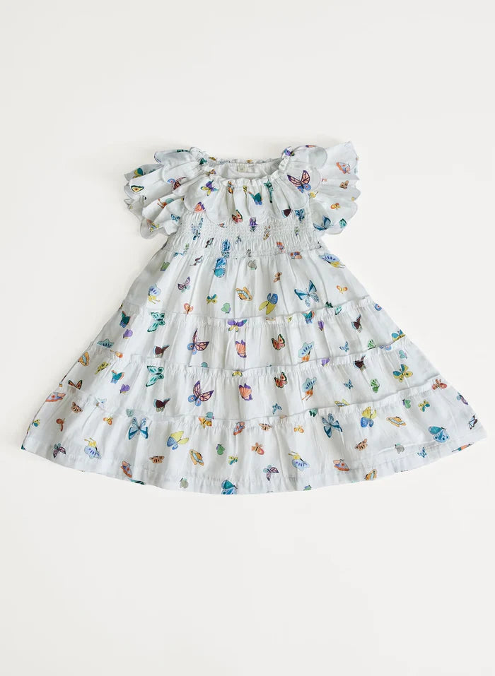 TIMO + VIOLET The Mimi Dress - Madame Butterfly Print