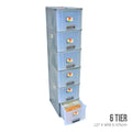 TSUKI 6 TIER DESK DRAWER (602-6)