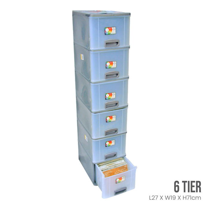 TSUKI 6 TIER DESK DRAWER (602-6)