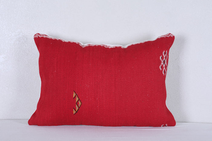 Two moroccan handwoven kilim pillows