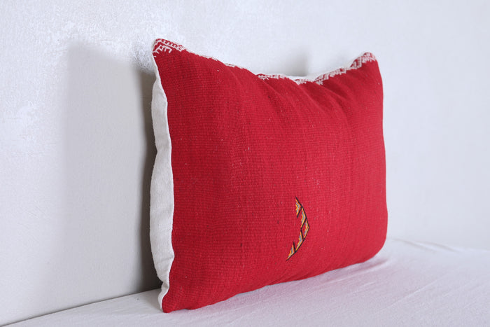 Two moroccan handwoven kilim pillows