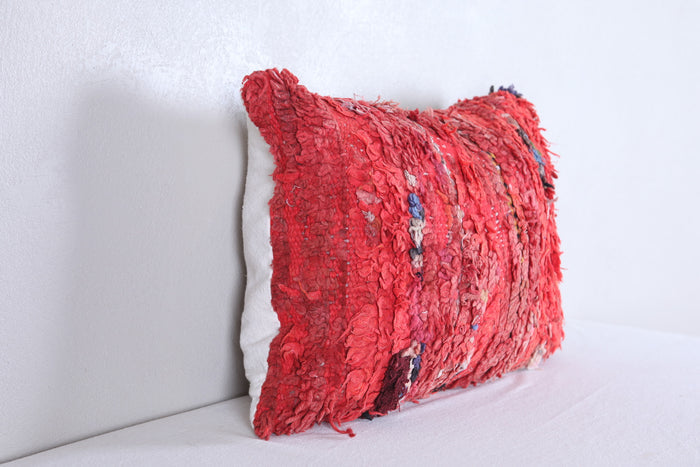 Two moroccan handwoven rug pillows - kilim pillow
