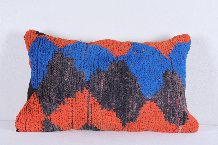Two moroccan handwoven rug pillows - kilim pillow