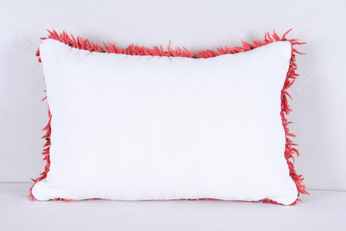 Two moroccan handwoven rug pillows