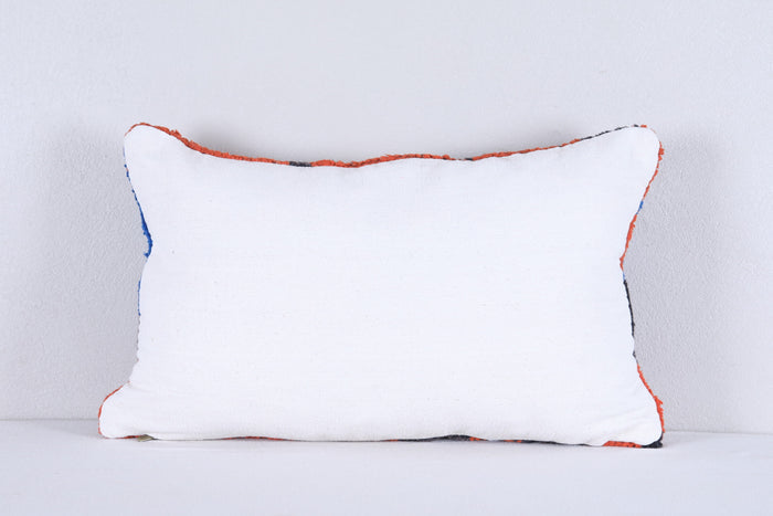 Two moroccan handwoven rug pillows - kilim pillow