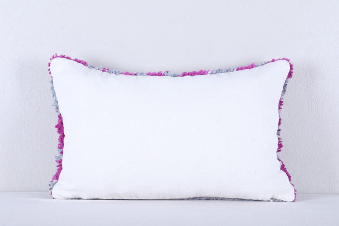 Two moroccan handwoven rug pillows