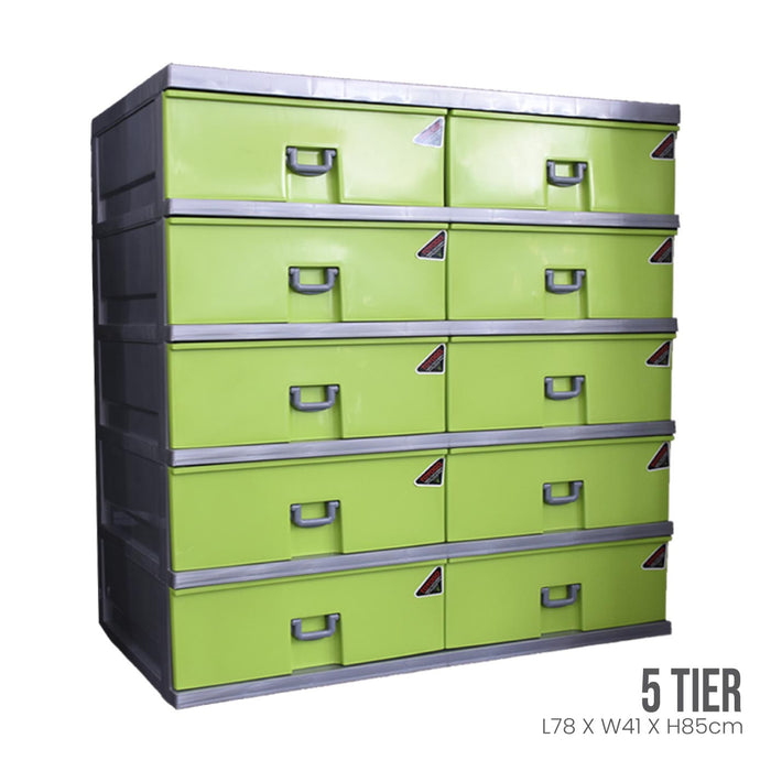 U-TONG 5 TIER 10 COMP DRAWER (922-5)