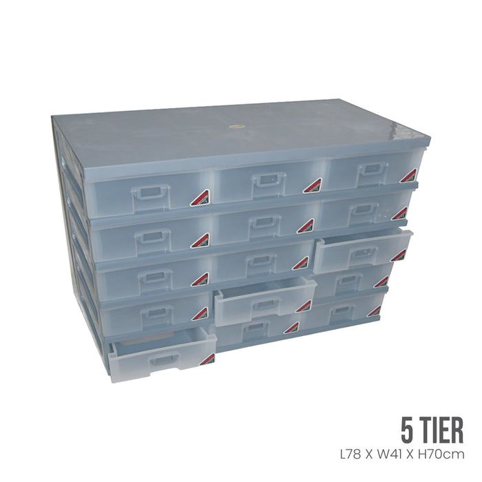 U-TONG 5 TIER 15 COMP DRAWER (921-5)