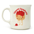 "UPSETTI SPAGHETTI" MUG