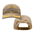 U.S. Navy Custom Ship Cap - Coyote - Captain Scrambled Eggs -Sturgeon Class Submarine Hats and Caps