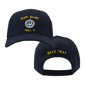 U.S. Navy Custom Ship Cap - Navy Command Ashore Hats and Caps